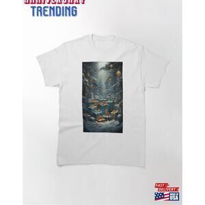 Winter Whispers A Serene Collection Classic Tshirt Tee